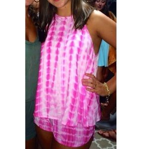 Flutter back Tie Dye Romper